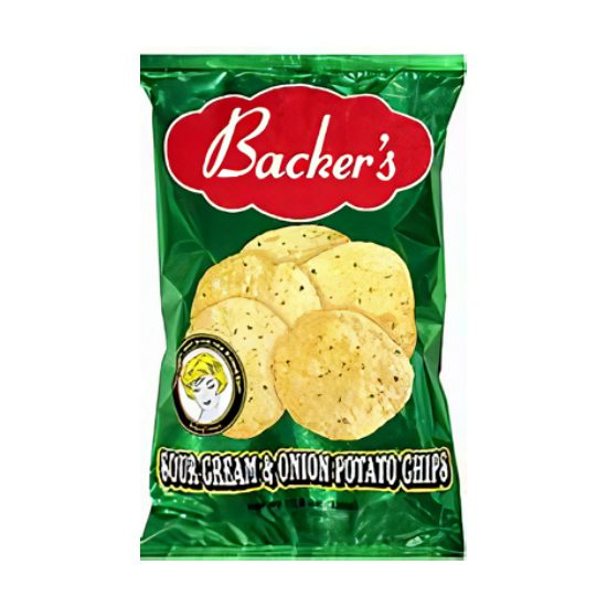 A bag of crackers with a label on it.